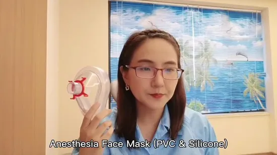 Usine médicale réutilisable de masque d'anesthésie de silicone adulte M, taille 4# avec du CE FDA