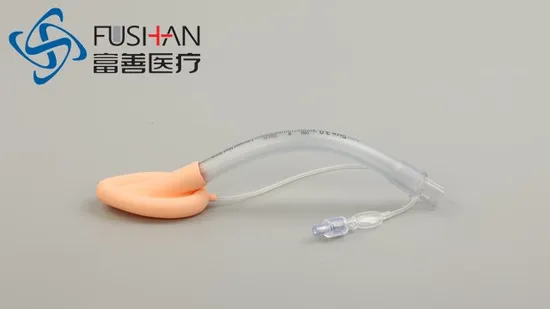 Masque laryngé en PVC de silicone d'anesthésie médicale jetable personnalisé OEM ODM pour les voies respiratoires de l'hôpital chirurgical avec gonflable et non