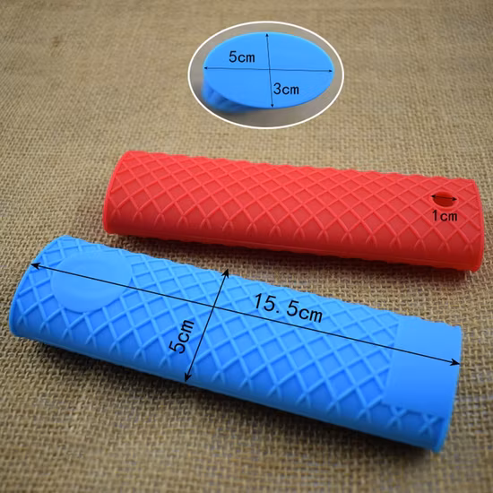 Poignée de casserole en Silicone, support de casserole, couvercle antidérapant, ustensiles de cuisine durables résistants à la chaleur